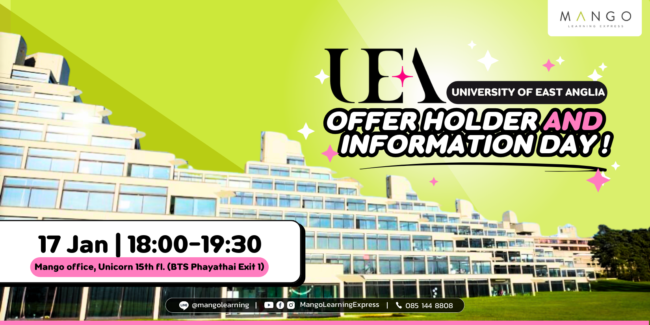UEA Offer Holder and Information Day !