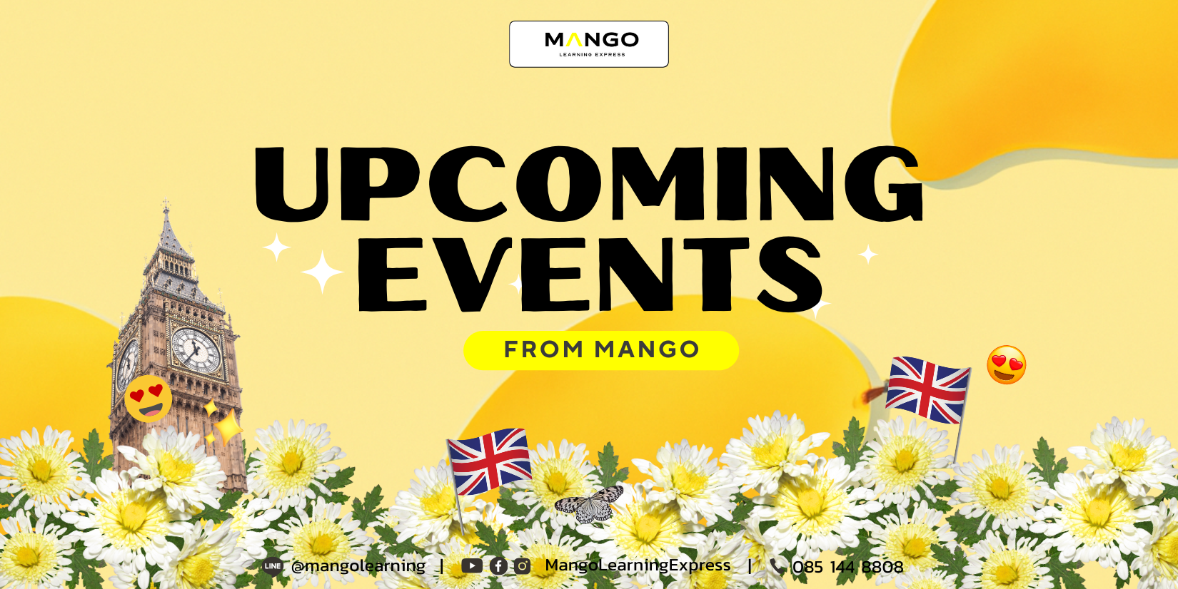 Upcoming Events From Mango web cover